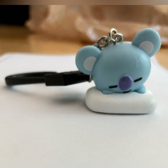 BT21 Backpack Buddies Koya Keychain - Picture 3 of 3